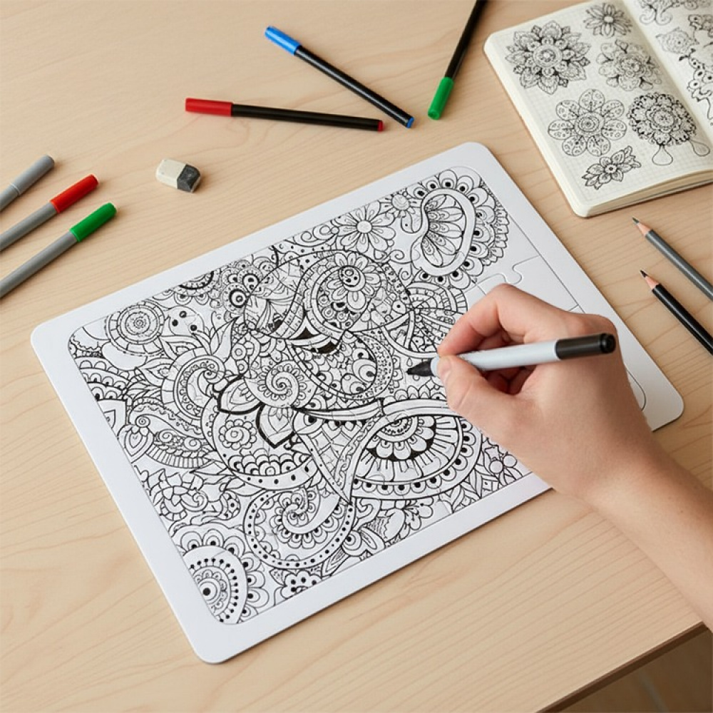 Blankt pussel, 30 bitar i gruppen Fritid / Spel / Pyssel hos SmartaSaker.se (13059)