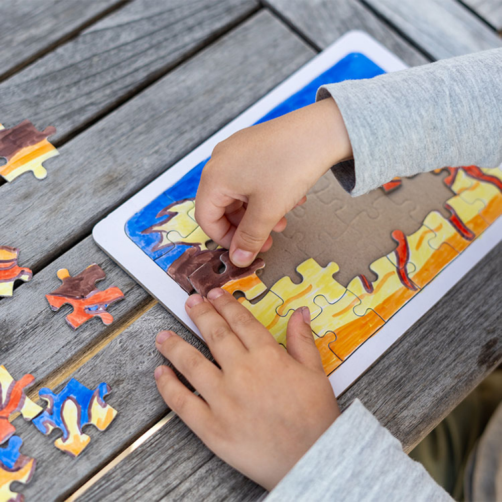 Blankt pussel, 30 bitar i gruppen Fritid / Spel / Pyssel hos SmartaSaker.se (13059)