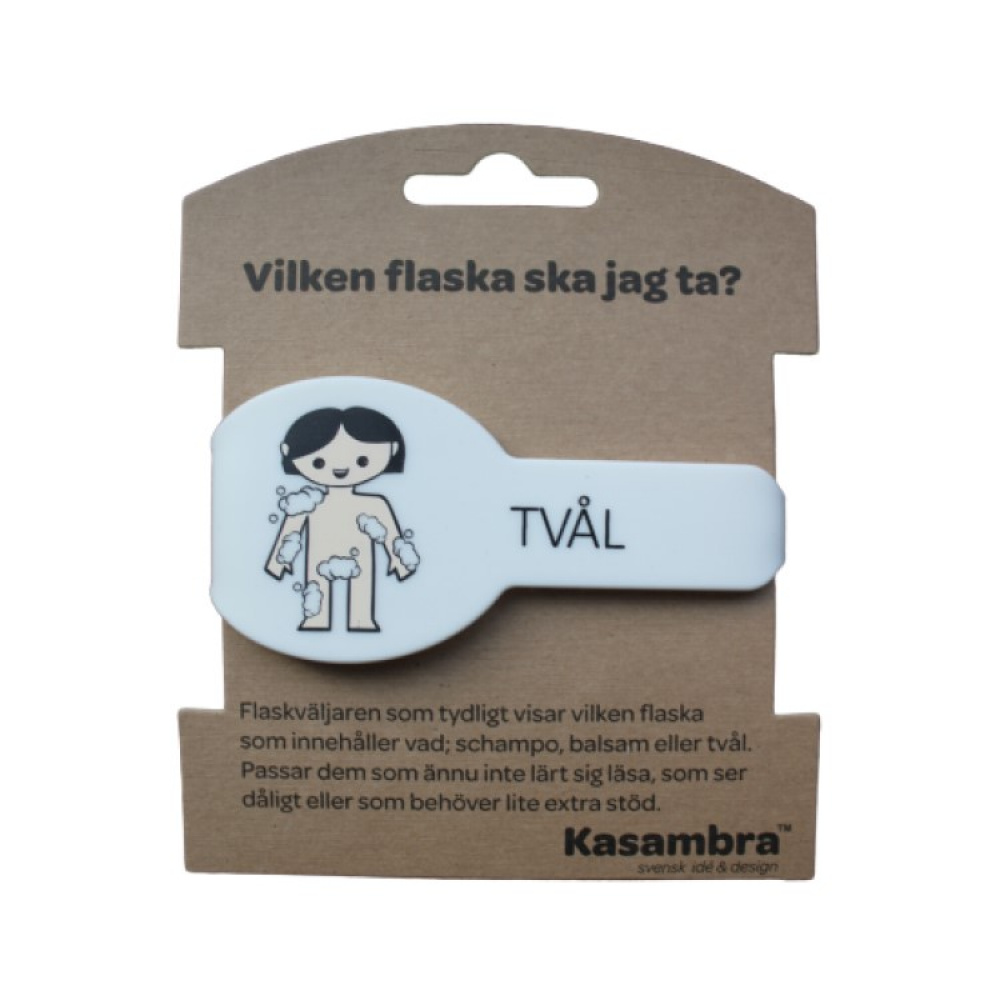Smart etikett till tvål- & schampoflaskor i gruppen Hemmet / Badrum hos SmartaSaker.se (13066)