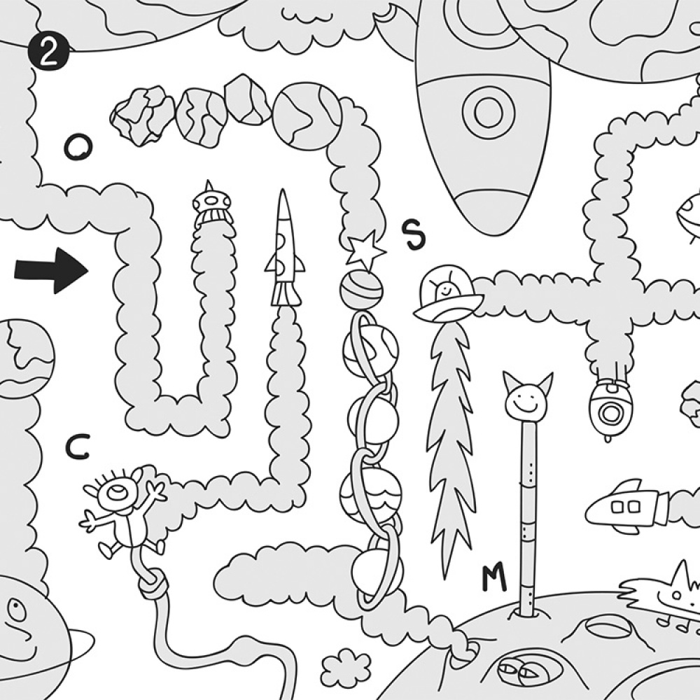 Liten pysselrulle med färgpenna i gruppen Fritid / Spel / Pyssel hos SmartaSaker.se (13117)