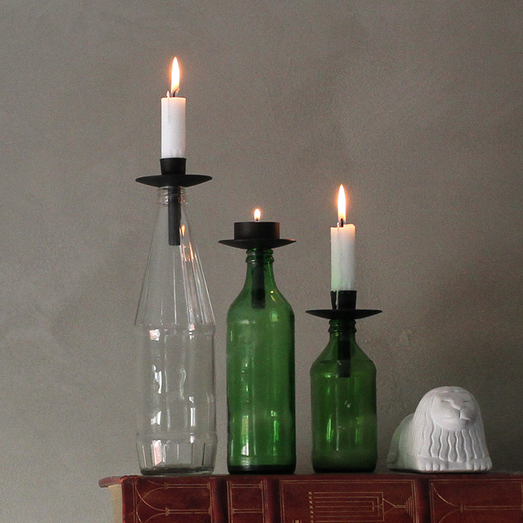 Ljushållare till flaskan i gruppen Belysning / Ljusstakar och tillbehör hos SmartaSaker.se (13130)