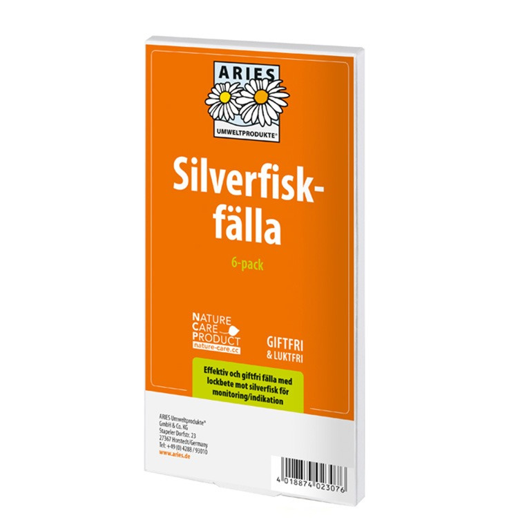 Silverfiskfälla, 6-pack i gruppen Hemmet / Tvätt och Städ hos SmartaSaker.se (13150)