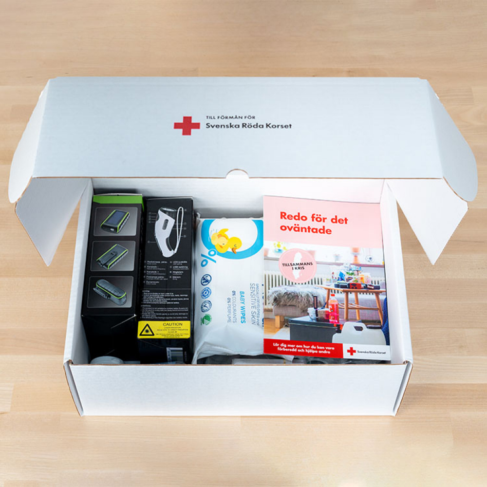 Krislåda - Röda Korset i gruppen Säkerhet / Krisberedskap hos SmartaSaker.se (13157-set)
