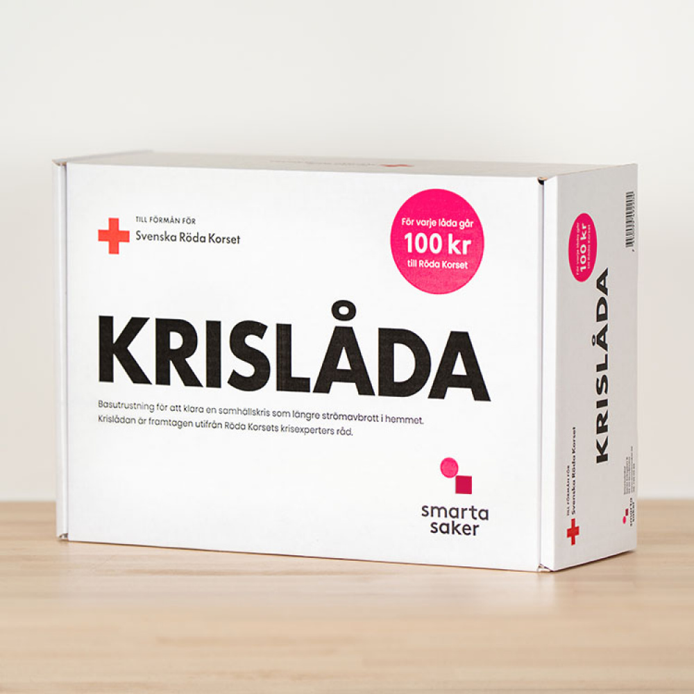 Krislåda - Röda Korset i gruppen Säkerhet / Krisberedskap hos SmartaSaker.se (13157-set)