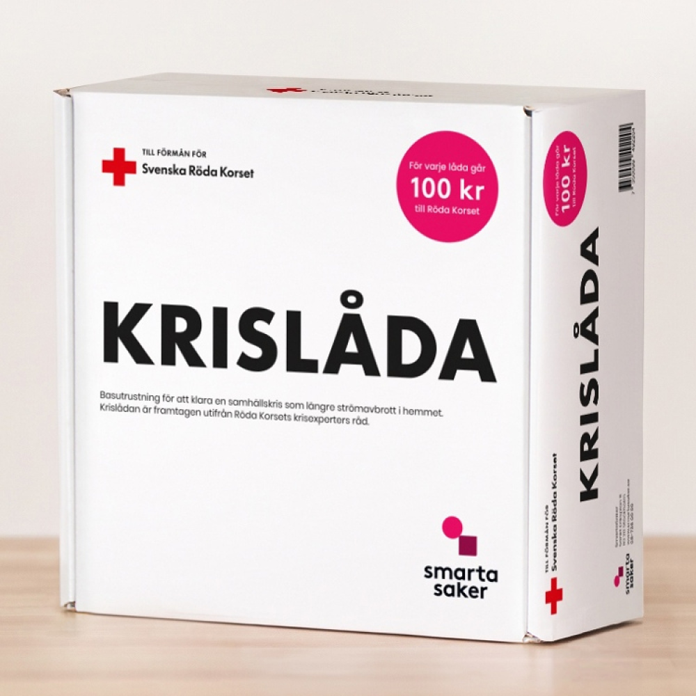 Krislåda - Röda Korset i gruppen Säkerhet / Krisberedskap hos SmartaSaker.se (13157-set)
