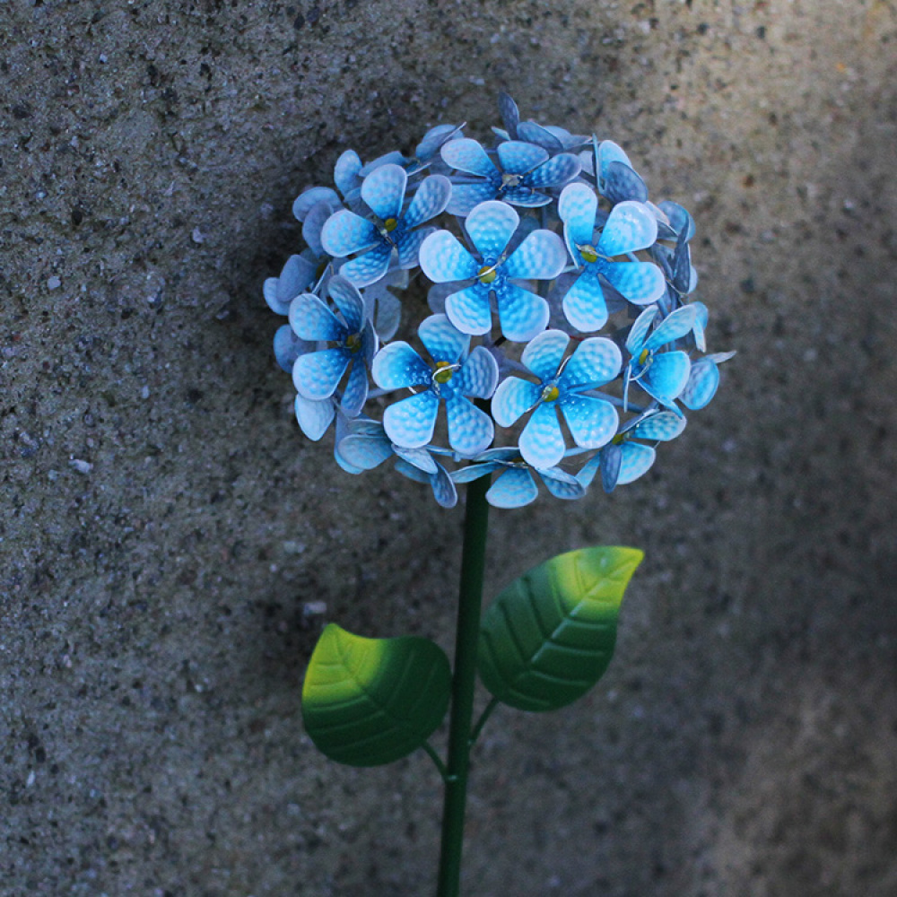 Solcellsblomma på spett, Hortensia i gruppen Belysning / Utomhusbelysning / Solcellsbelysning hos SmartaSaker.se (13183)