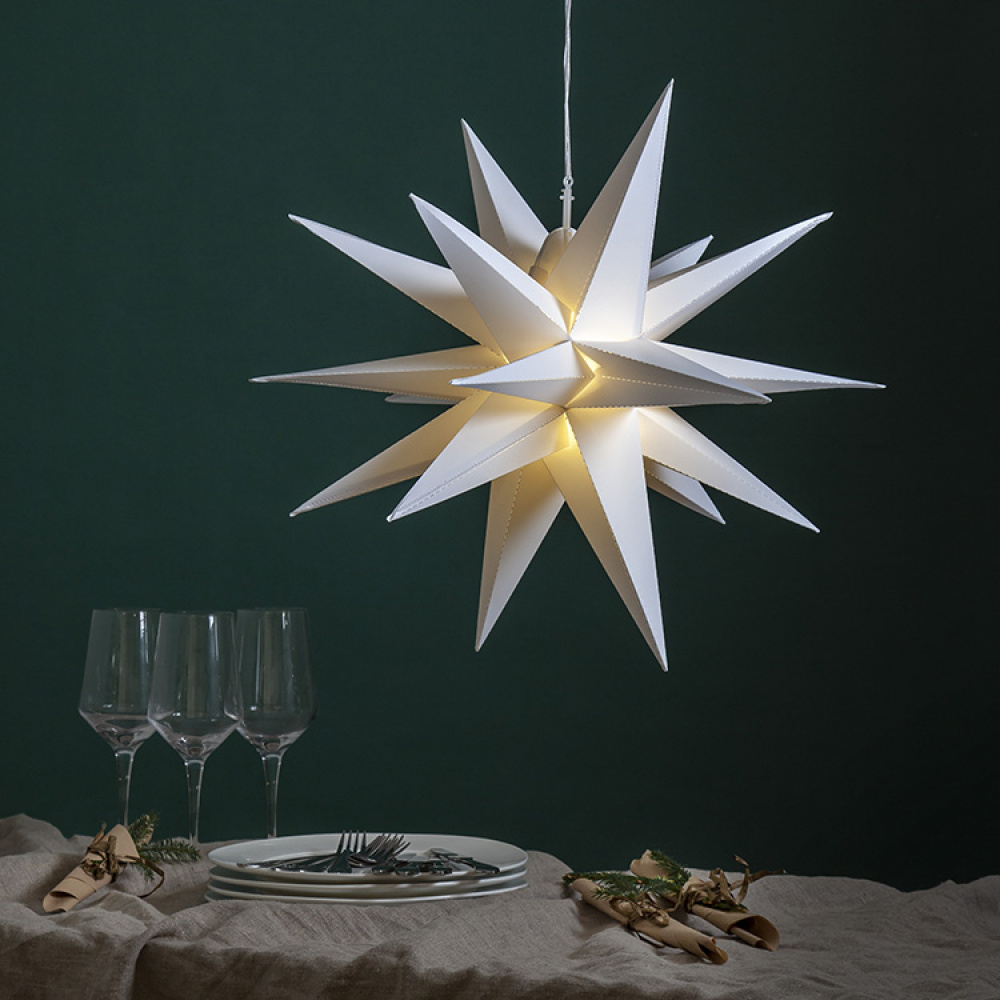 Batteridriven julstjärna 3D för utomhusbruk i gruppen Högtider / Advent & Jul hos SmartaSaker.se (13314)