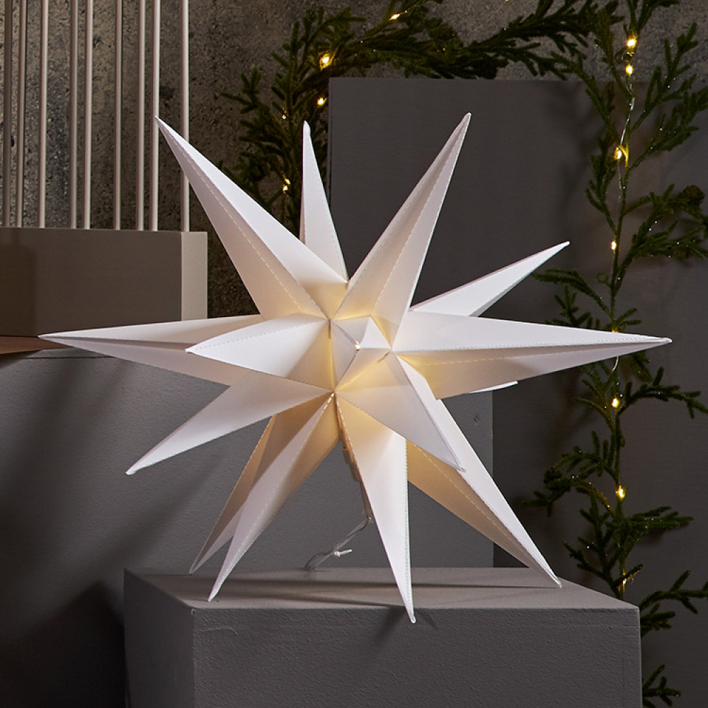 Batteridriven julstjärna 3D för utomhusbruk i gruppen Högtider / Advent & Jul hos SmartaSaker.se (13314)