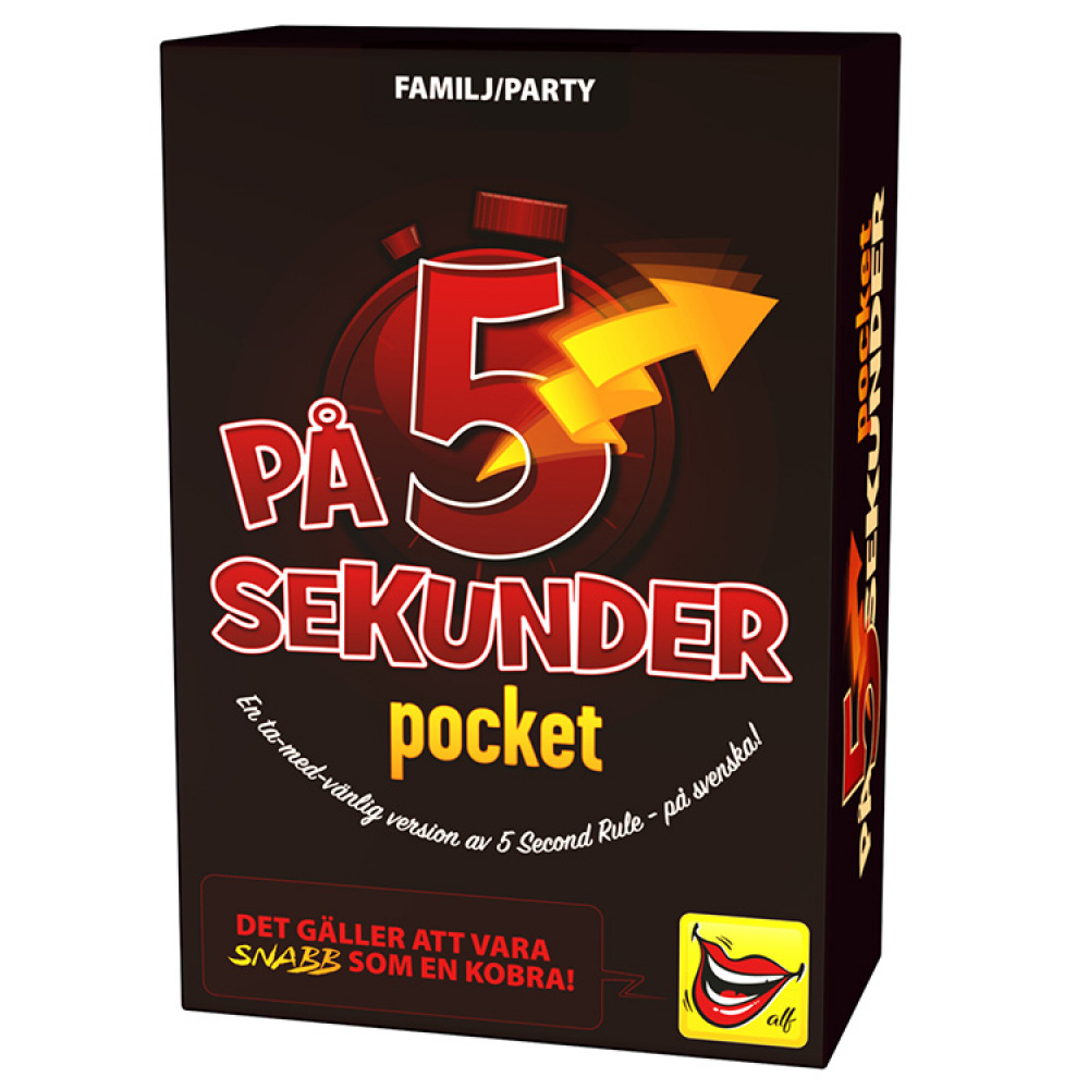 På 5 Sekunder: Pocket i gruppen Fritid / Spel hos SmartaSaker.se (13345)