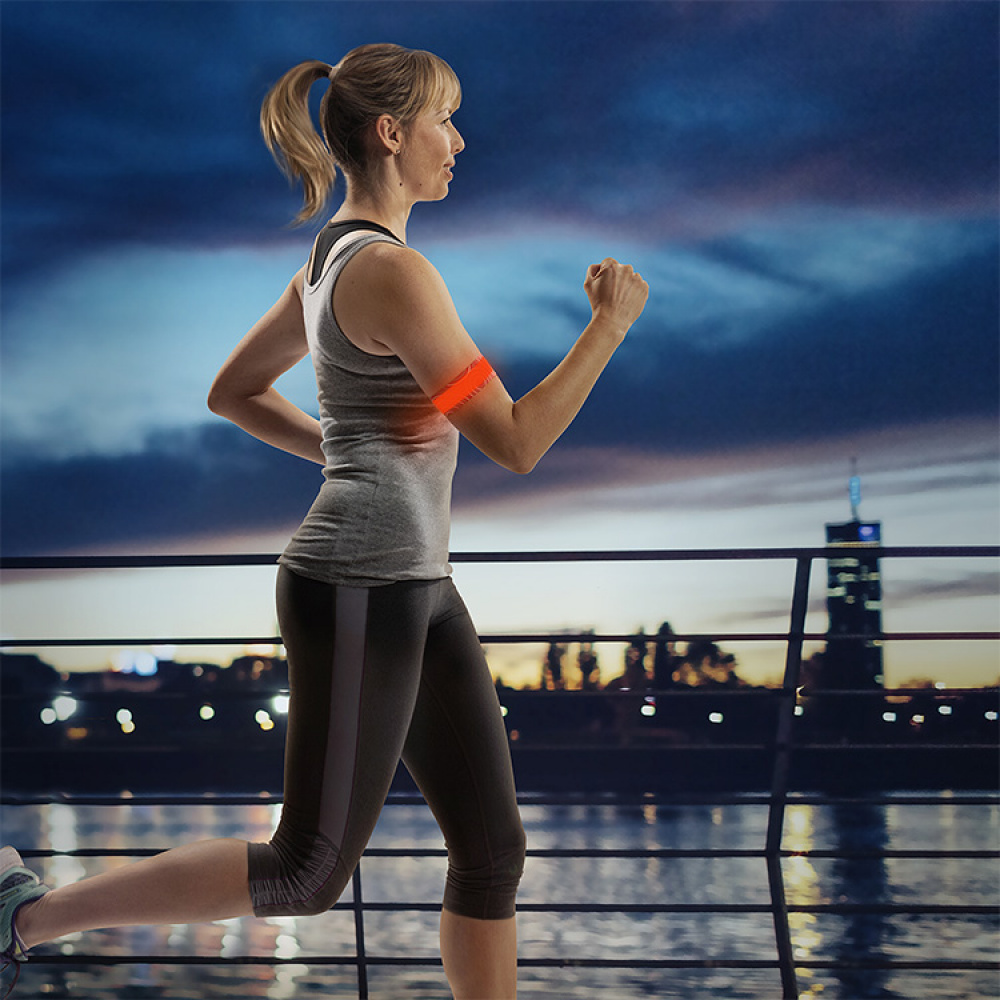 Uppladdningsbart LED-armband slapwrap i gruppen Säkerhet / Reflexer hos SmartaSaker.se (13381)