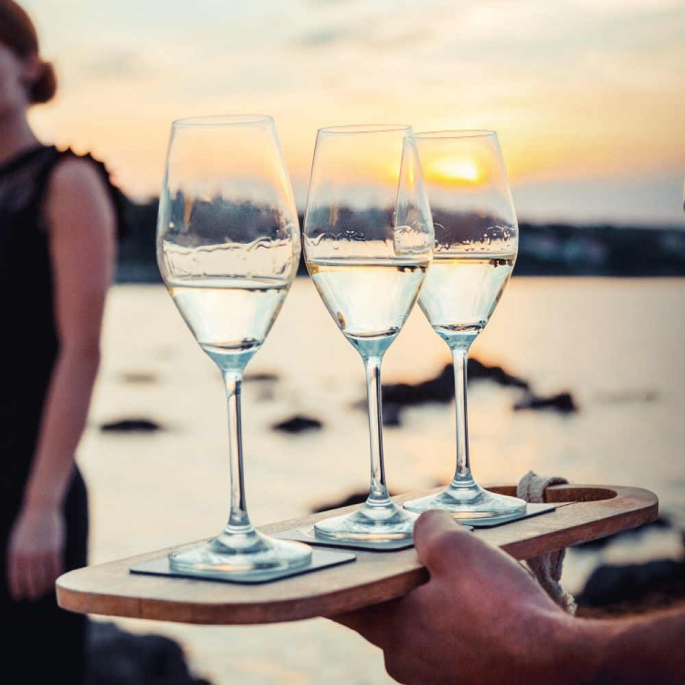 Magnetiska champagneglas i kristall Silwy, 2-pack i gruppen Hemmet / Kökssaker / Dryck hos SmartaSaker.se (13518)