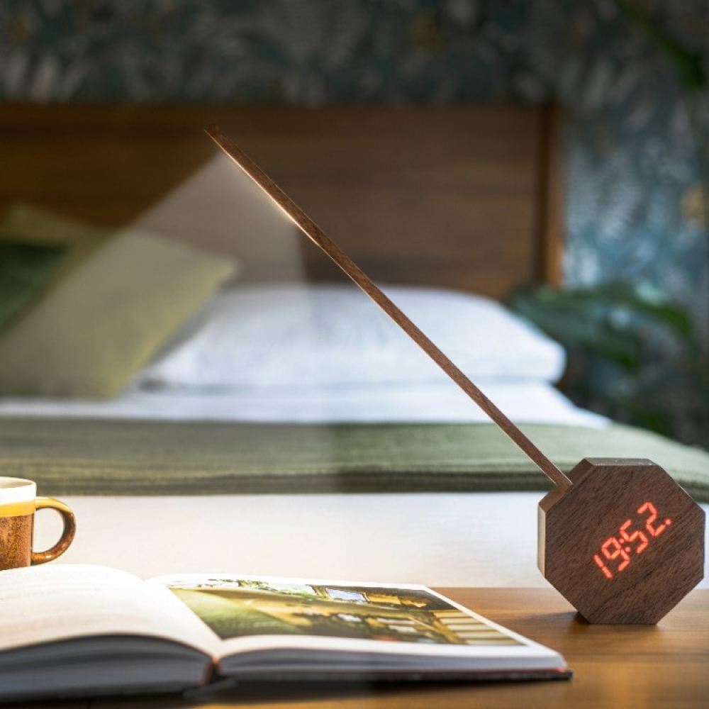 Skrivbordslampa med väckarklocka i gruppen Belysning / Inomhusbelysning / Dekorationsbelysning inomhus hos SmartaSaker.se (13622)