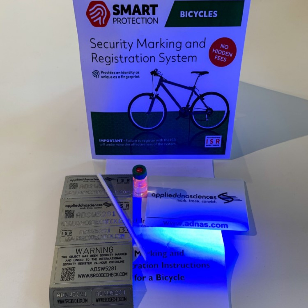 DNA-märkning till cykel i gruppen Säkerhet / Trygghet / Stöldskydd hos SmartaSaker.se (13646)