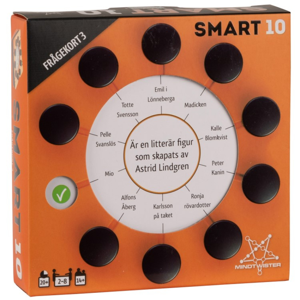 Extra frågekort till Smart 10 i gruppen Fritid / Spel hos SmartaSaker.se (13668)