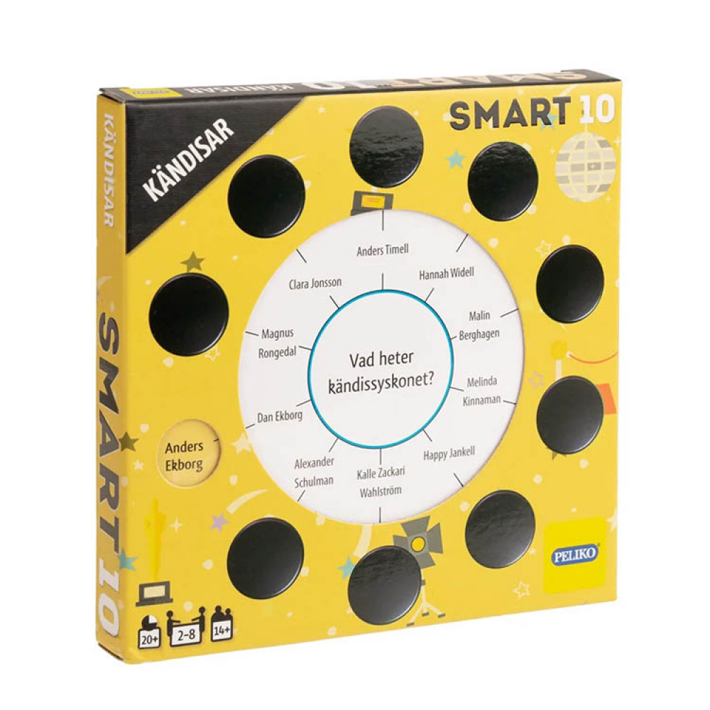 Extra frågekort till Smart 10 i gruppen Fritid / Spel hos SmartaSaker.se (13668)
