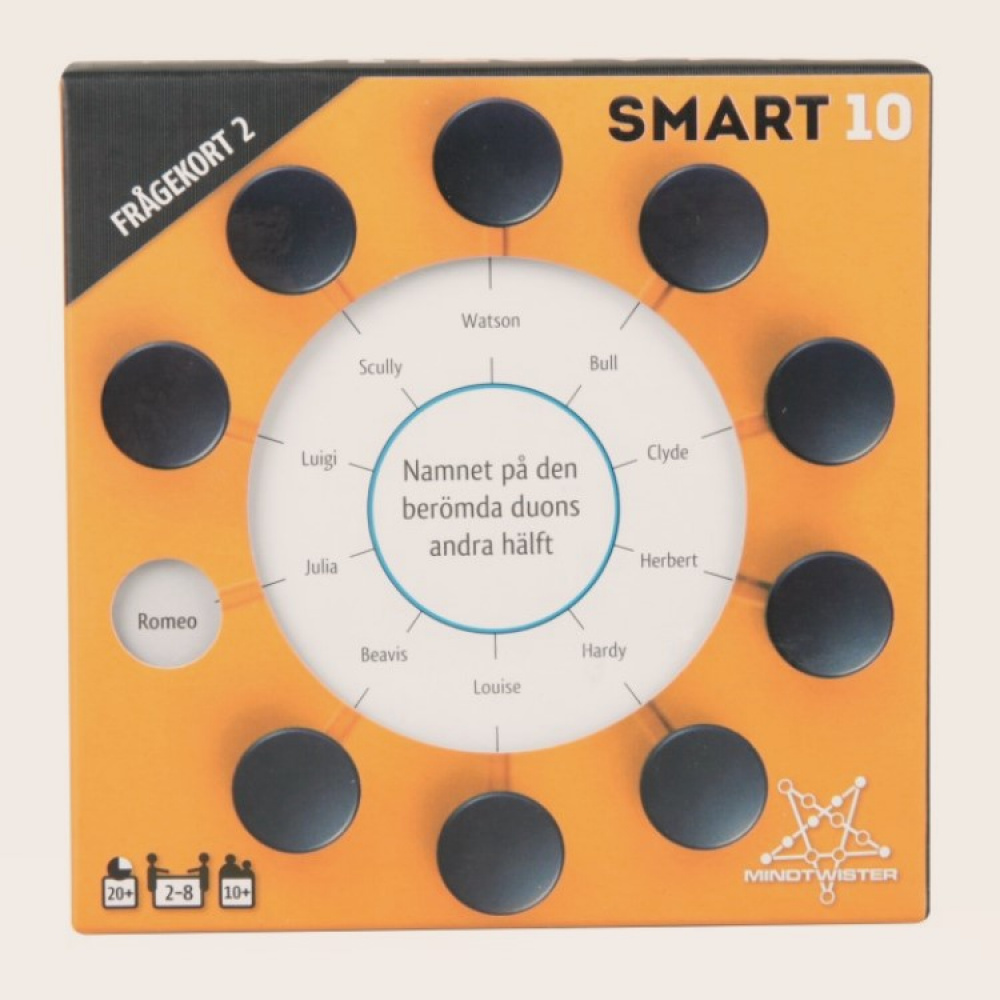 Extra frågekort till Smart 10 i gruppen Fritid / Spel hos SmartaSaker.se (13668)