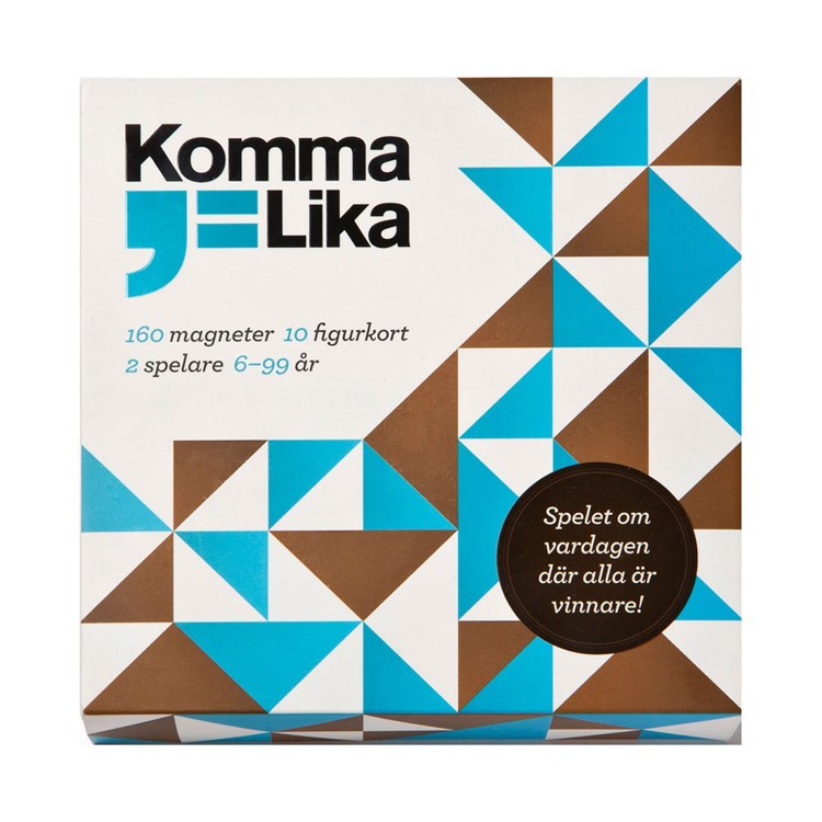 Vardagsspelet Komma Lika i gruppen Hemmet / Tvätt och Städ hos SmartaSaker.se (13789)