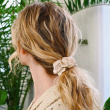 Scrunchie med ficka Scrunchie med ficka