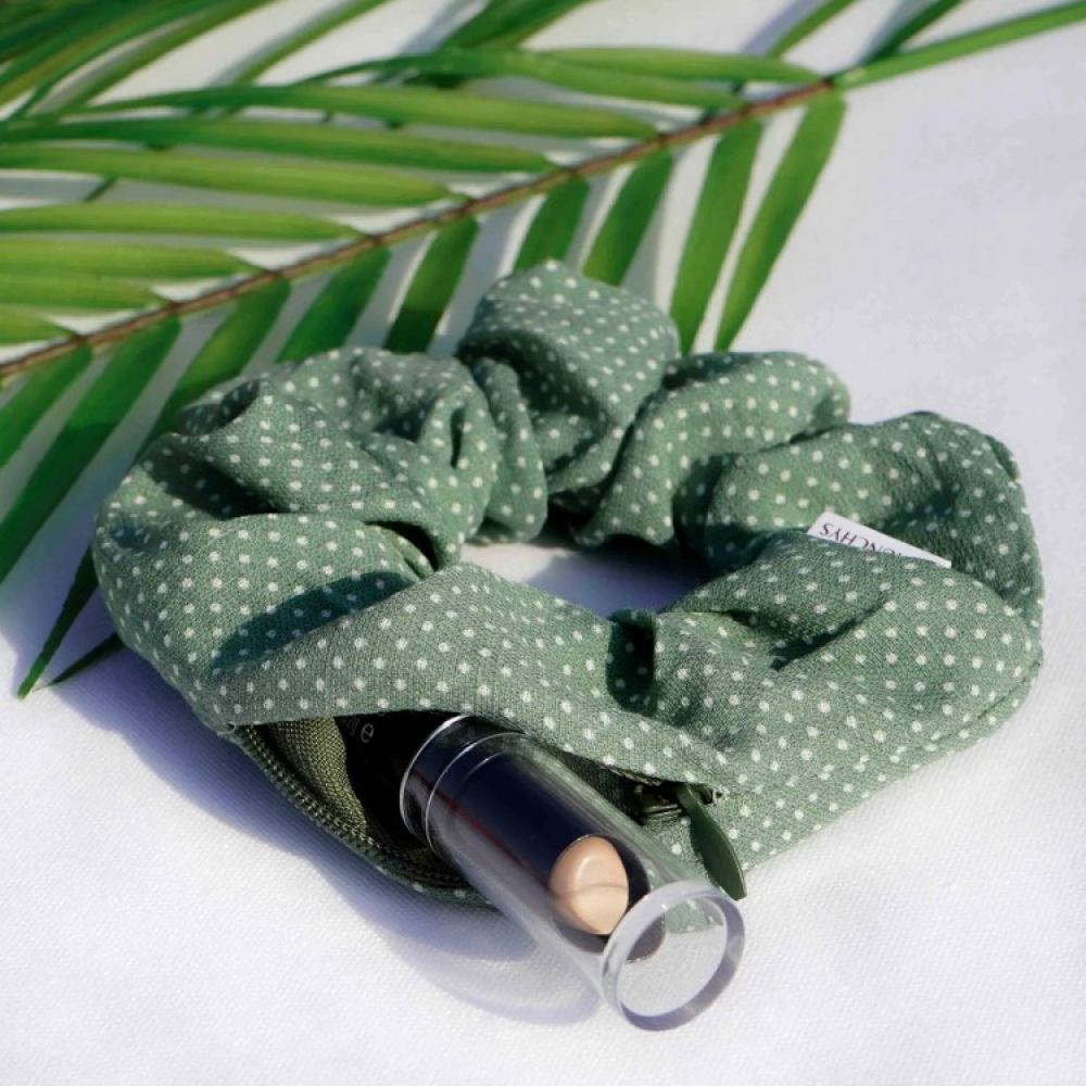 Scrunchie med ficka i gruppen Hemmet / Badrum / Hygien hos SmartaSaker.se (13800)