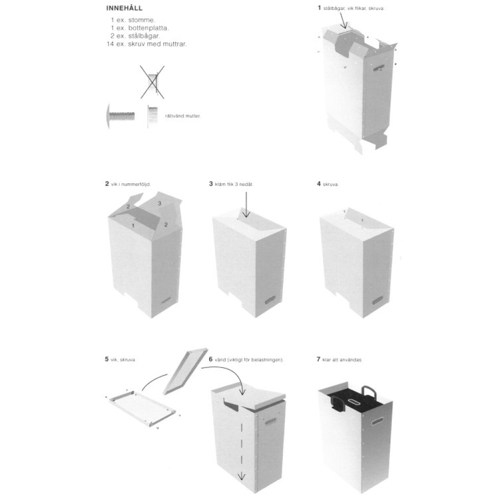 Källsorteringsbox i gruppen Hemmet / Miljösmart / Källsortering hos SmartaSaker.se (13826)