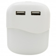 Nattlampa med USB-portar