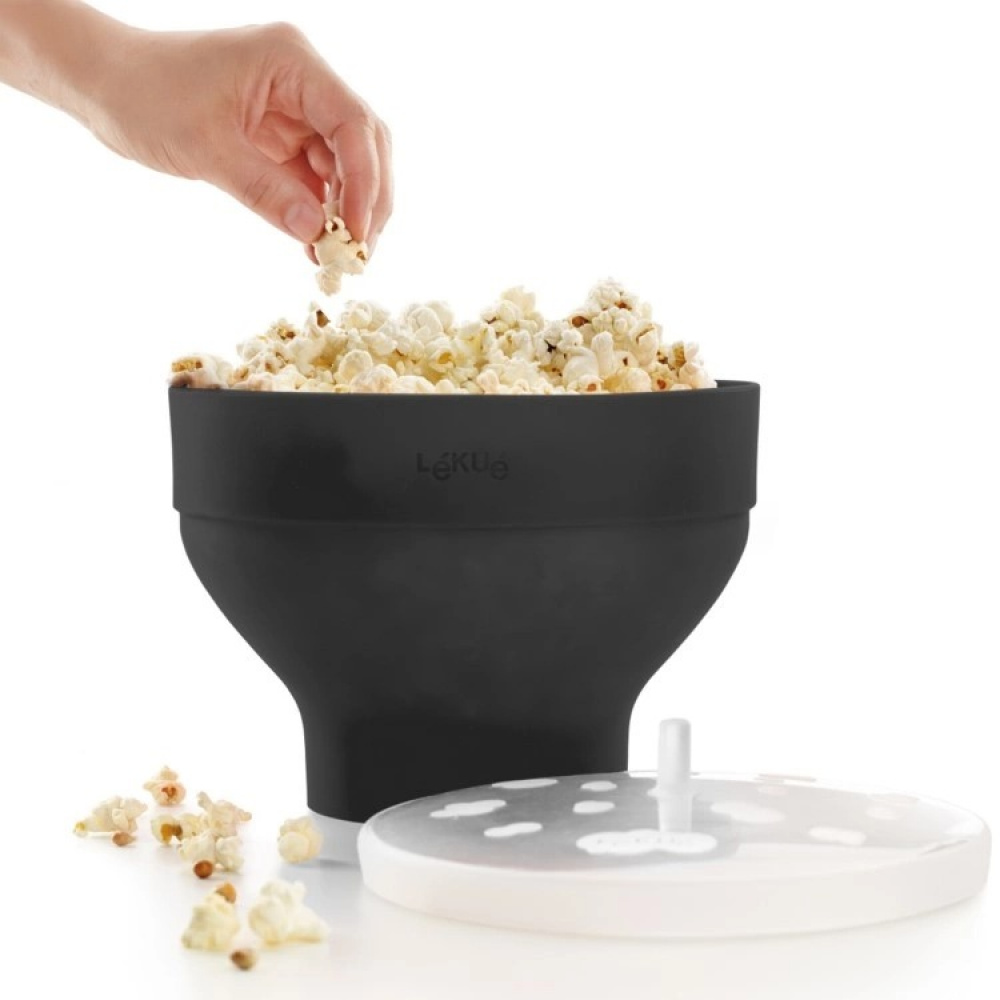 Popcorn maker för mikron, Svart i gruppen Hemmet / Kökssaker / Laga mat i mikro hos SmartaSaker.se (13874)
