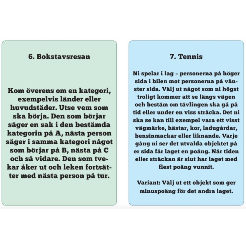 Lekar på resan i gruppen Fritid / Spel / Sällskapsspel hos SmartaSaker.se (13888)