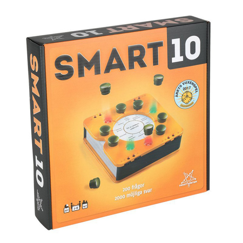 Frågespelet Smart 10 i gruppen Fritid / Spel / Sällskapsspel hos SmartaSaker.se (13892)