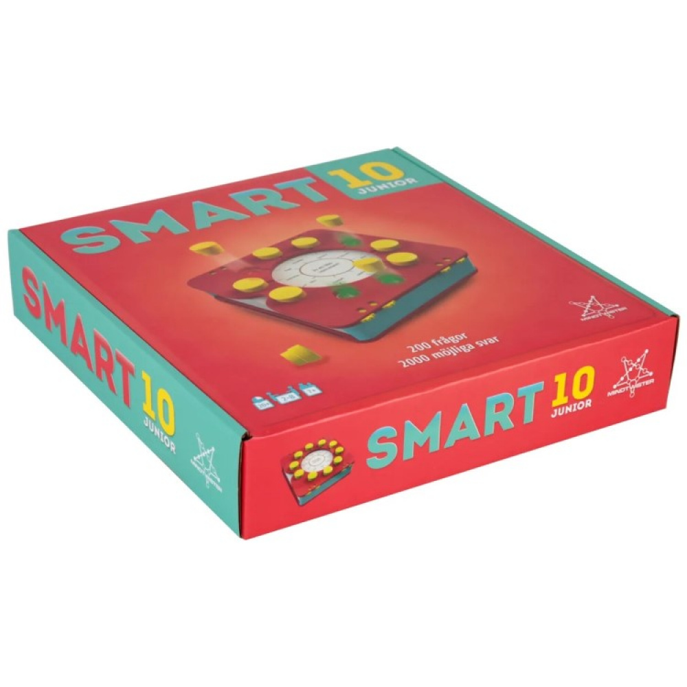 Frågespelet Smart 10, Junior i gruppen Fritid / Spel / Sällskapsspel hos SmartaSaker.se (13893)