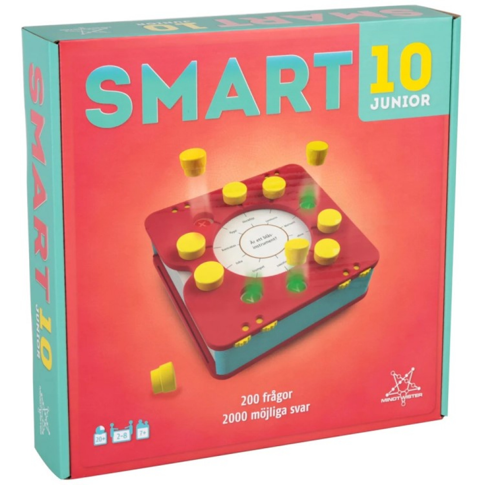 Frågespelet Smart 10, Junior i gruppen Fritid / Spel / Sällskapsspel hos SmartaSaker.se (13893)