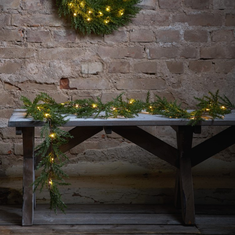 Julgirlang för utomhusbruk i gruppen Högtider / Advent & Jul / Julbelysning hos SmartaSaker.se (13898)