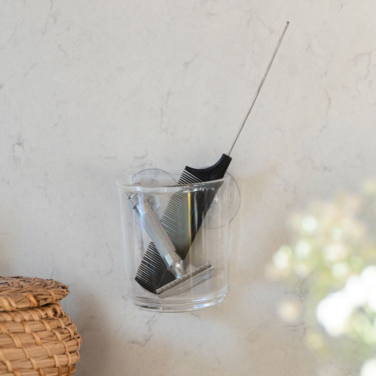 Badrumskopp med sugproppfäste i gruppen Hemmet / Badrum hos SmartaSaker.se (13923)