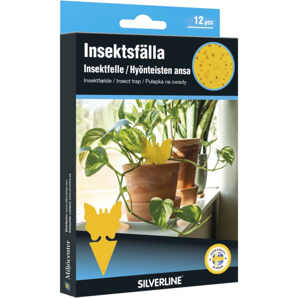 Klisterfälla till växter 12-pack i gruppen Säkerhet / Skadedjur / Insektsskydd hos SmartaSaker.se (13929)