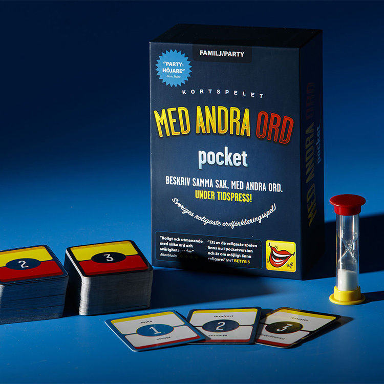 Med andra ord: Pocket i gruppen Fritid / Spel / Sällskapsspel hos SmartaSaker.se (14154)