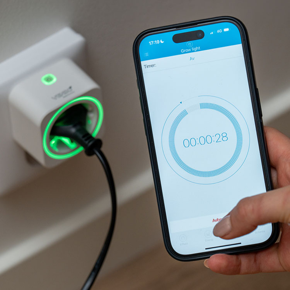 Eluttag med timer och Bluetooth i gruppen Hemmet / Elektronik / Smart hem hos SmartaSaker.se (14222)