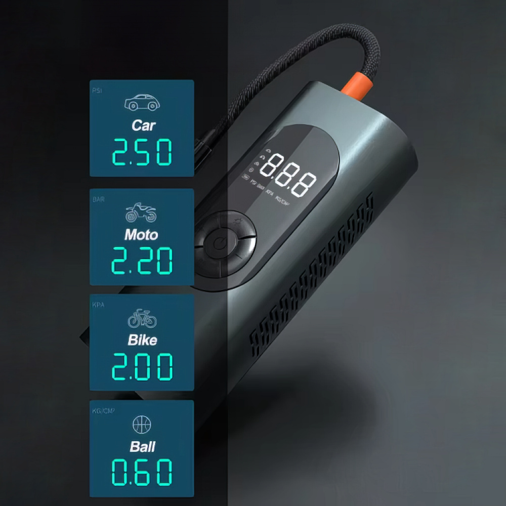 Elektrisk luftpump i gruppen Fordon / Cykeltillbehör hos SmartaSaker.se (14280)