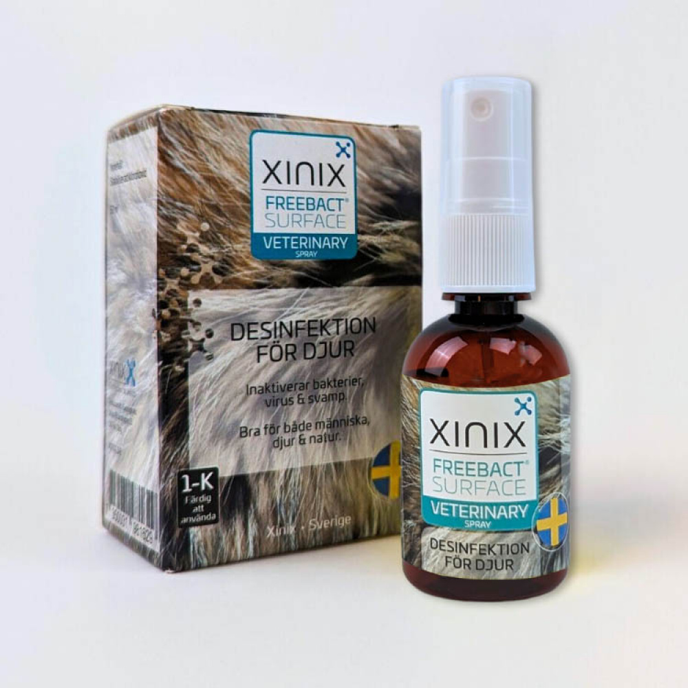 Desinfektionsspray för djur, Xinix FreeBact Surface i gruppen Fritid / Husdjur hos SmartaSaker.se (14332)