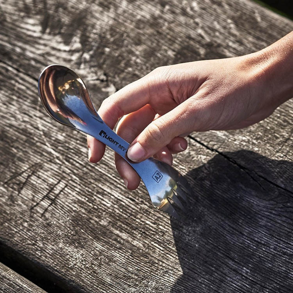 Multibestick Spork, Rostfritt stål i gruppen Fritid / Friluftsliv hos SmartaSaker.se (14344)