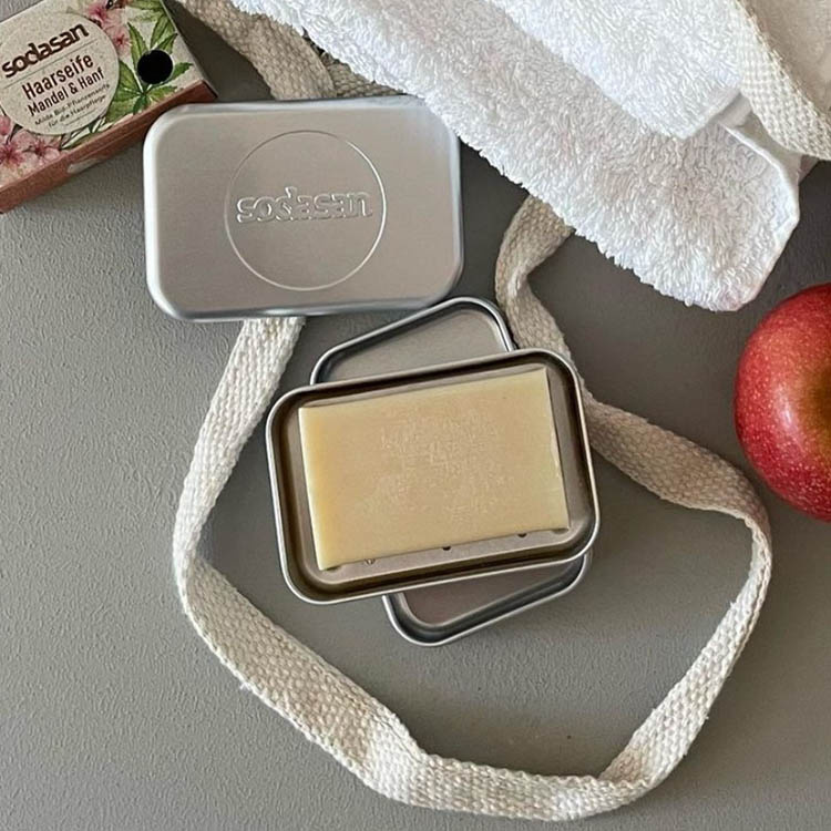 Tvålkopp i aluminium, Sodasan i gruppen Fritid / Friluftsliv hos SmartaSaker.se (14350)