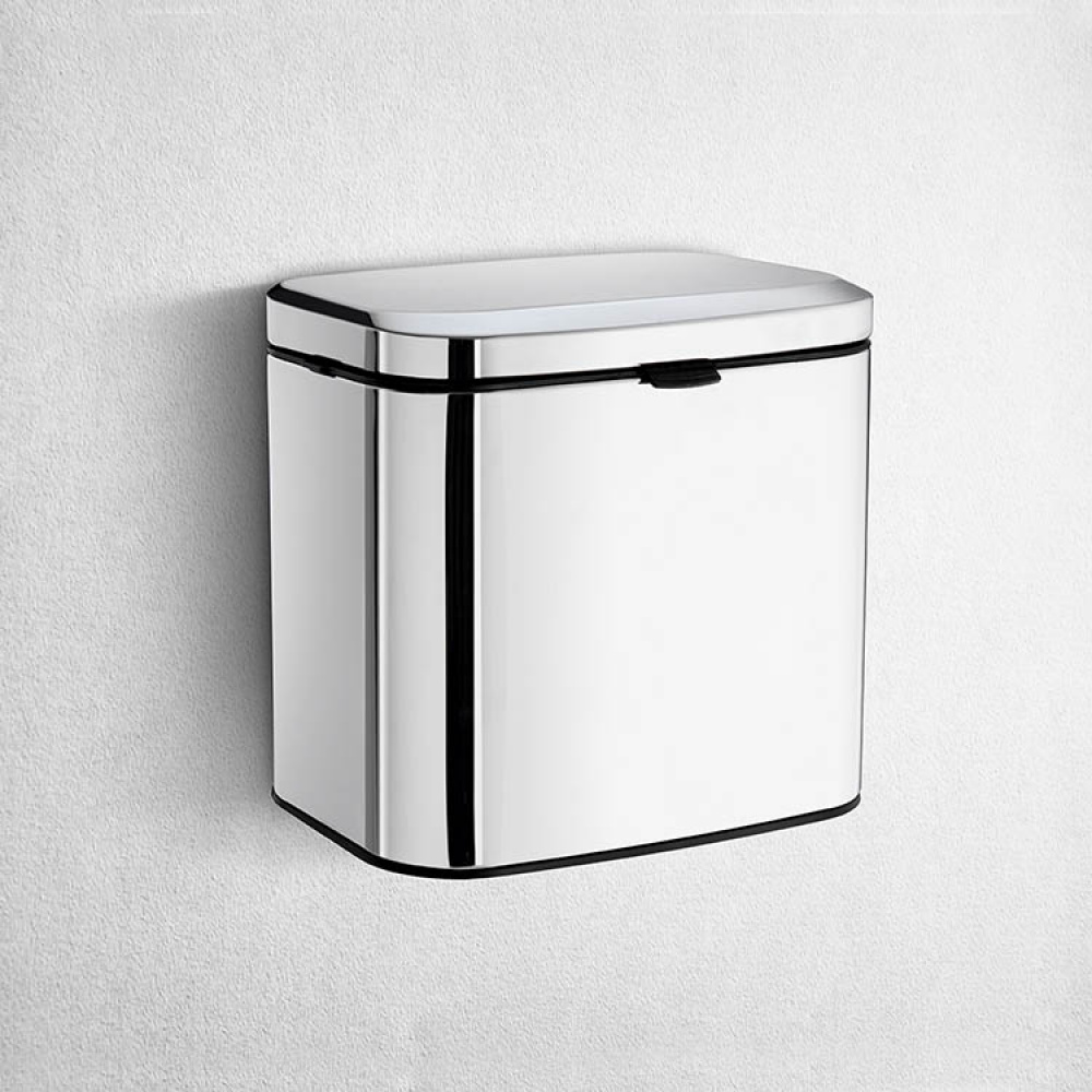 Vägghängd papperskorg, Smedbo i gruppen Hemmet / Badrum / Hygien hos SmartaSaker.se (14351)