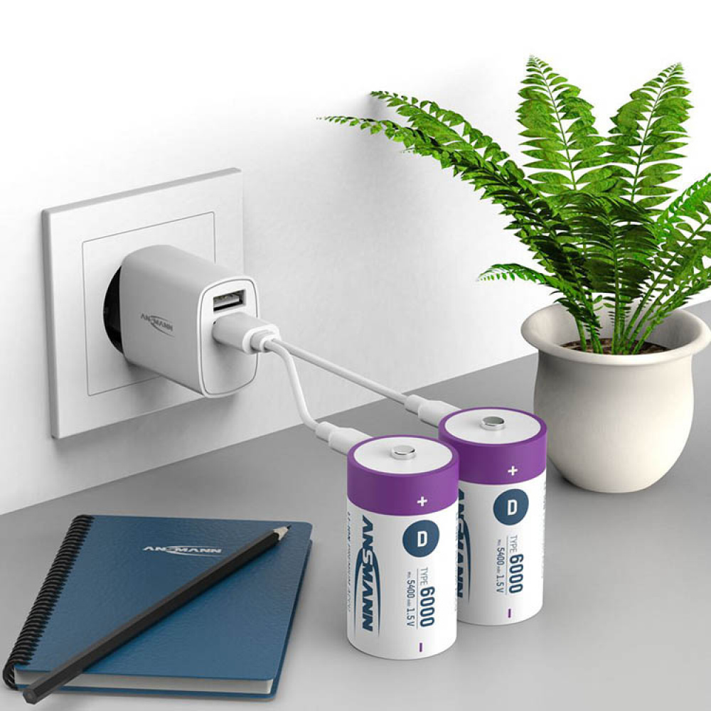 Uppladdningsbara batterier i gruppen Hemmet / Elektronik / Hemelektronik hos SmartaSaker.se (14354)