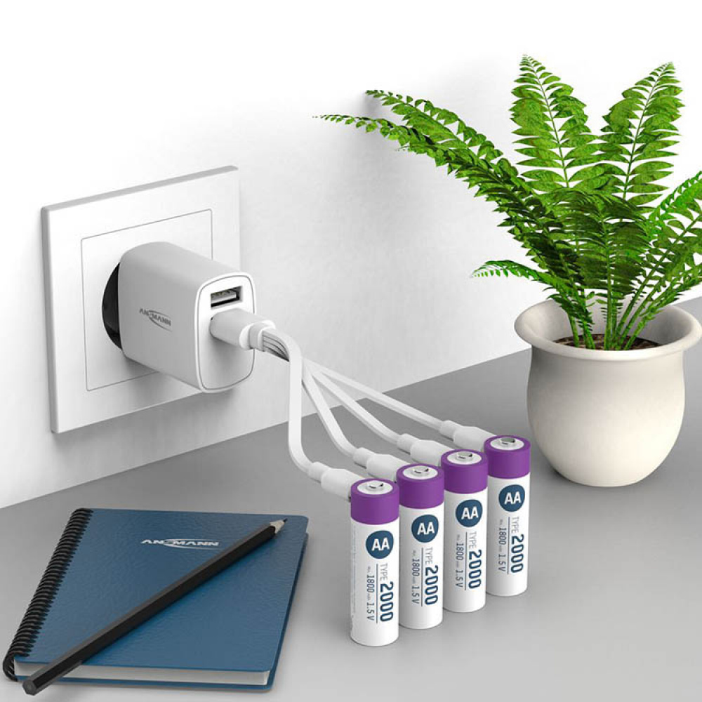 Uppladdningsbara batterier i gruppen Hemmet / Elektronik / Hemelektronik hos SmartaSaker.se (14354)