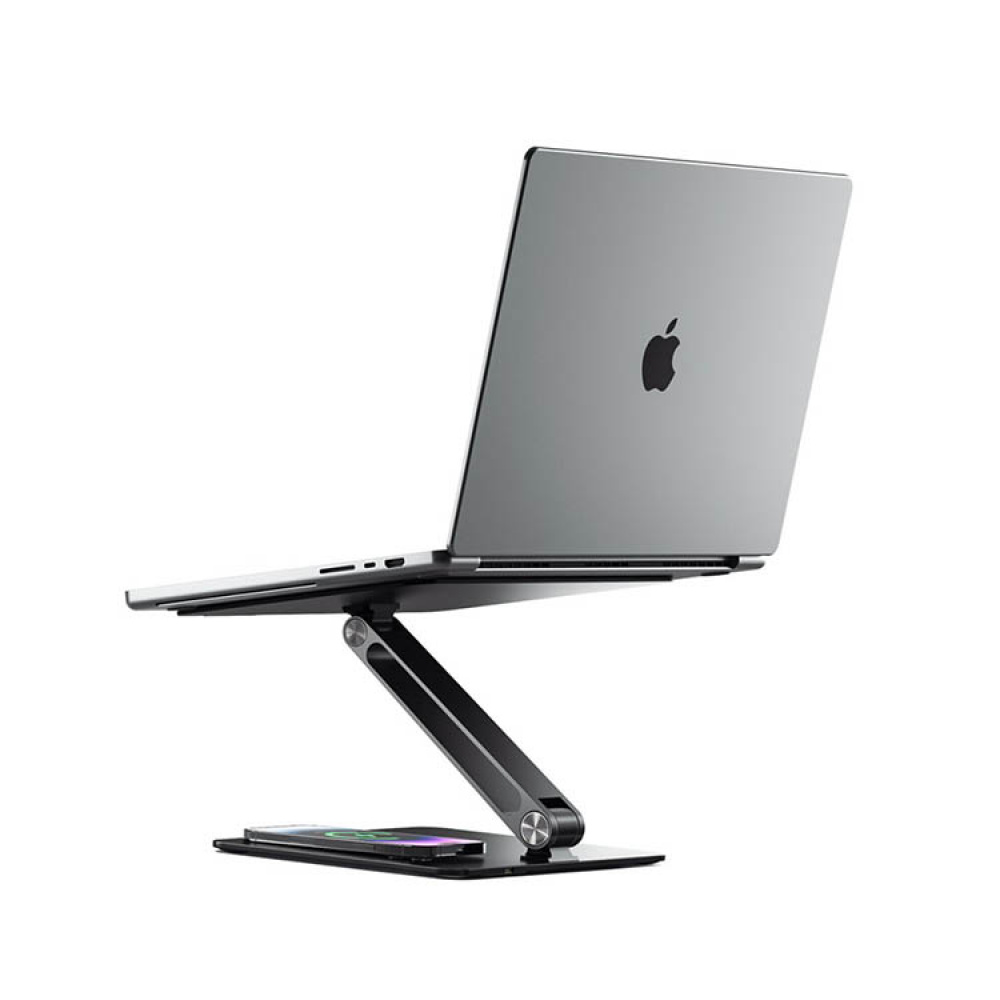 Laptopställ med Qi-laddning i gruppen Hemmet / Hemmakontor hos SmartaSaker.se (14383)