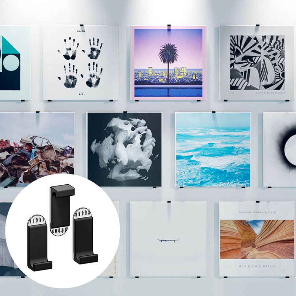 Självhäftande LP-krokar 6-pack i gruppen Fritid / Laga och reparera / Verktyg hos SmartaSaker.se (14392)