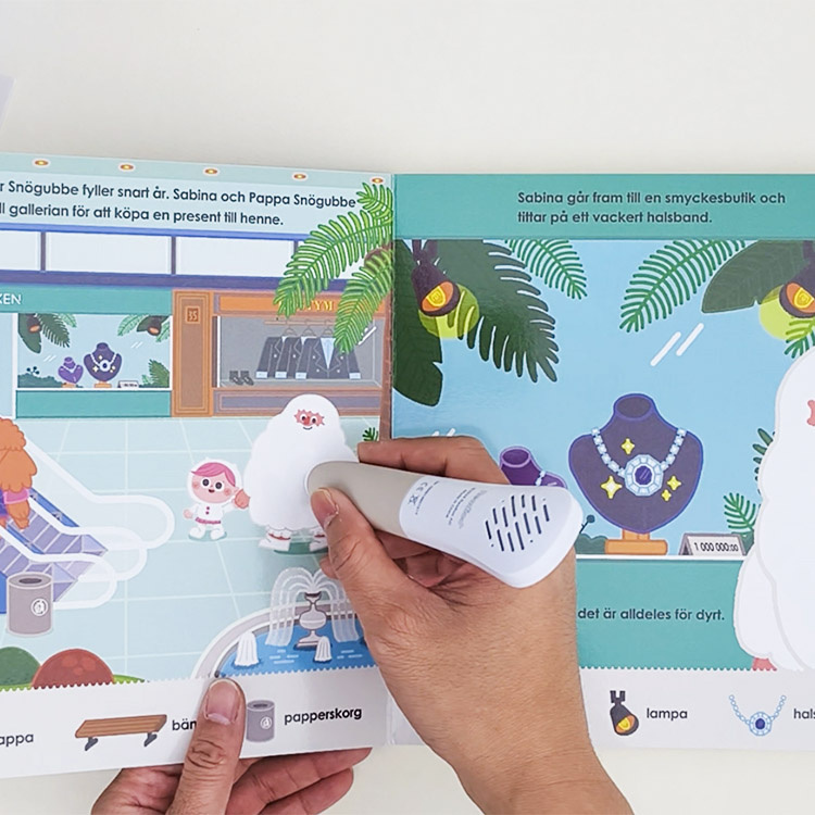 Bok till läspennan Readioo i gruppen Hemmet / Barnsaker hos SmartaSaker.se (14396)