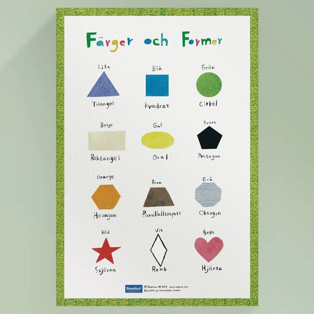 Poster till läspennan Readioo i gruppen Hemmet / Barnsaker hos SmartaSaker.se (14398)