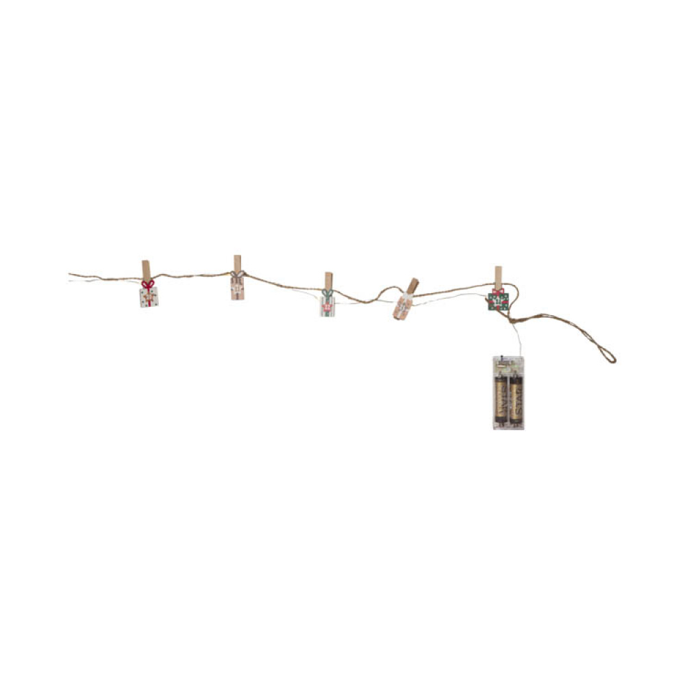Batteridriven julkalenderslinga i gruppen Högtider / Advent & Jul / Julbelysning hos SmartaSaker.se (14400)