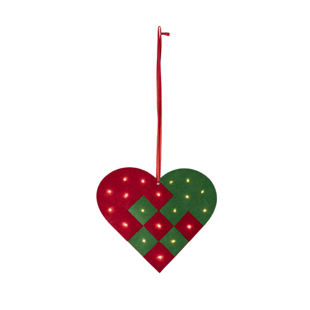 Batteridriven juldekoration i filt i gruppen Högtider / Advent & Jul / Julbelysning hos SmartaSaker.se (14402)