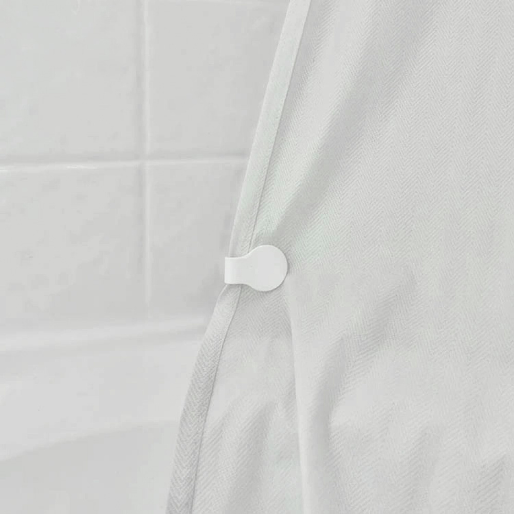 Magnetisk duschdraperihållare 4-pack i gruppen Hemmet / Badrum hos SmartaSaker.se (14473)