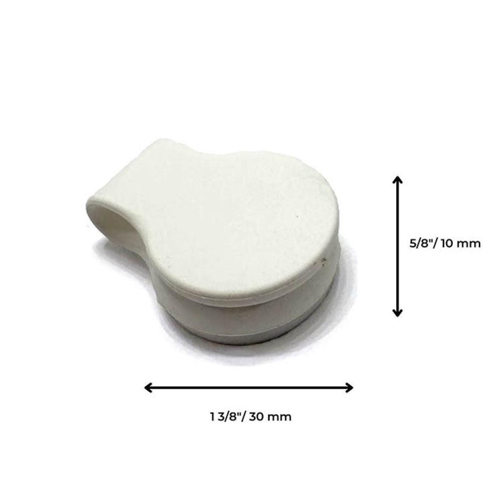Magnetisk duschdraperihållare 4-pack i gruppen Hemmet / Badrum hos SmartaSaker.se (14473)